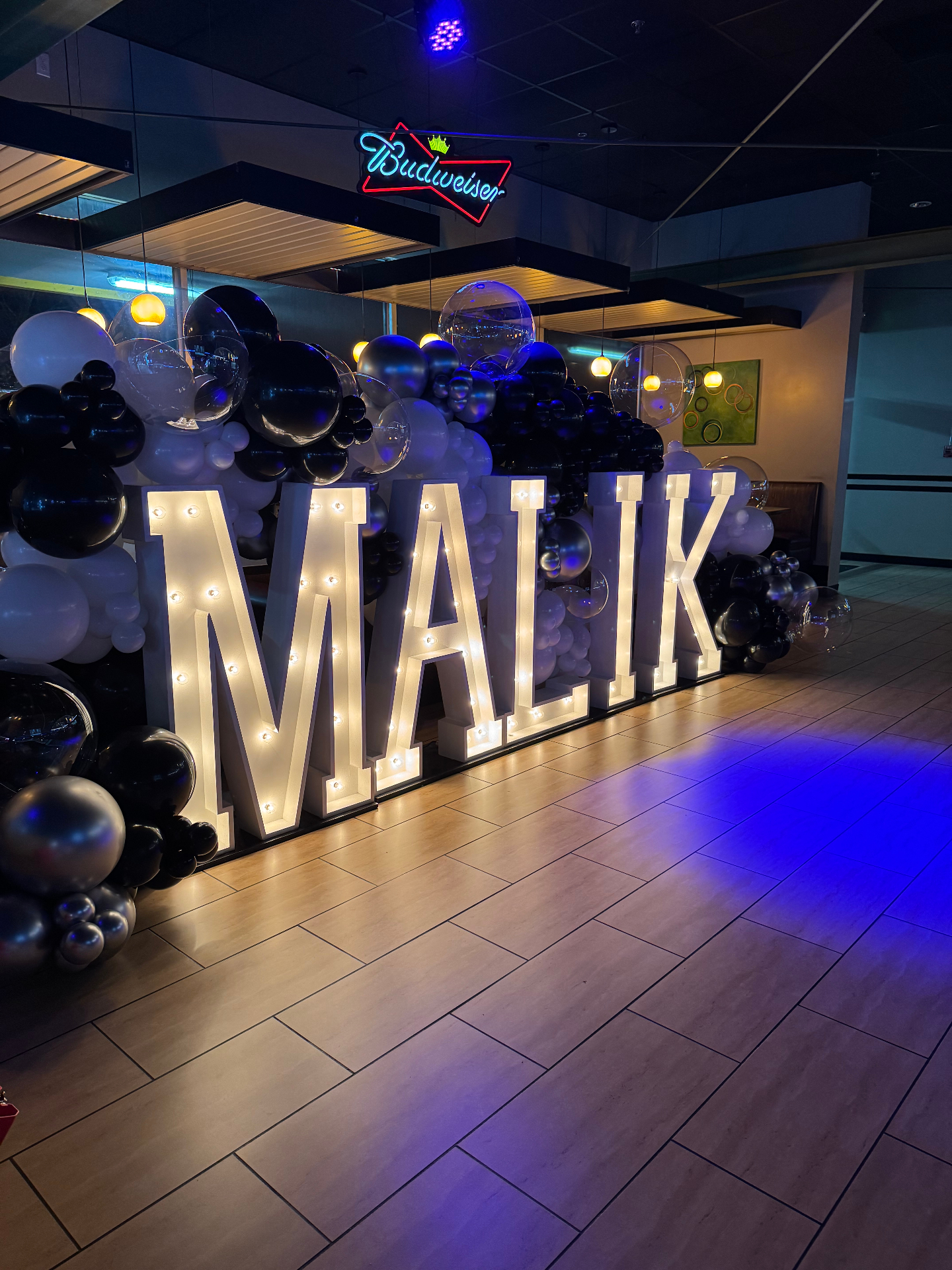 Customize Your Large Party